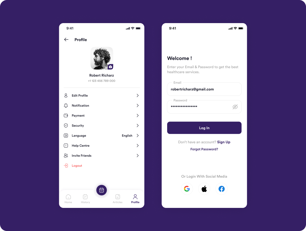 User Registration & Profile Management